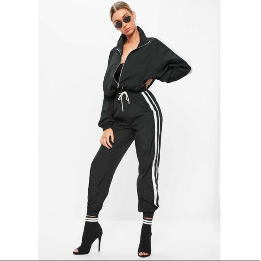 Missguided Windbreaker Joggers